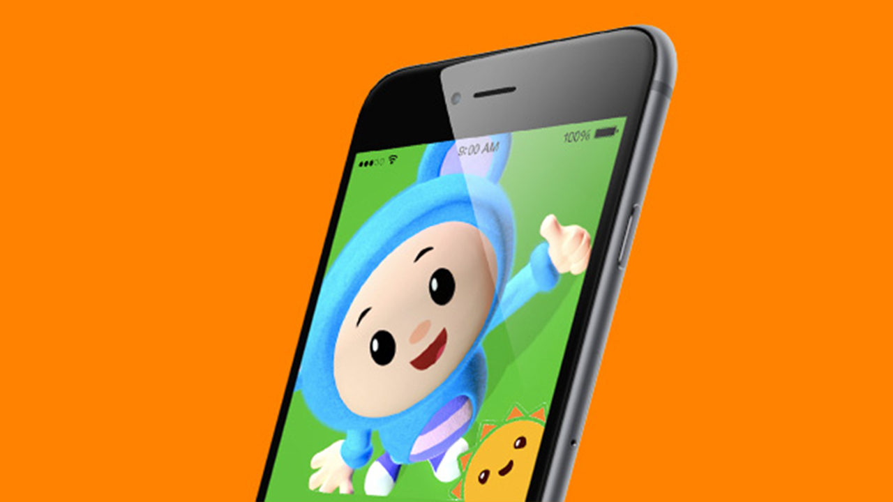 Mother Goose Club App — videos, books and games on a tablet